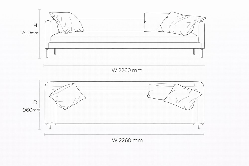 Схема сборки Диван Paul by Molteni&C