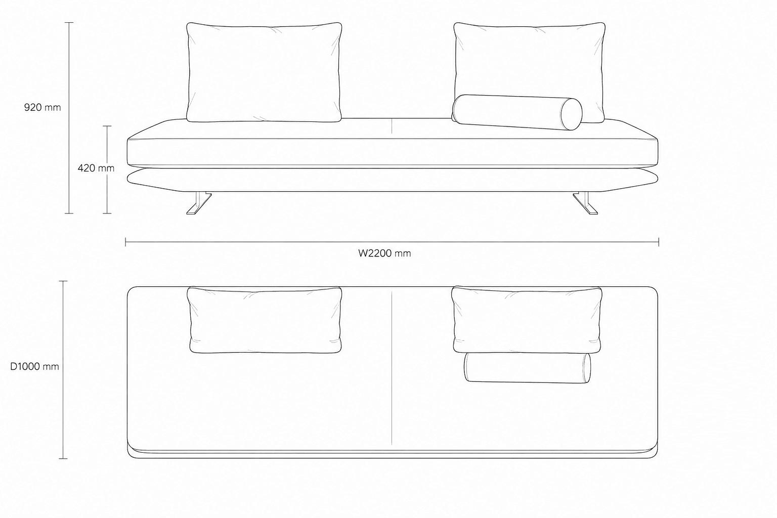Схема сборки Кушетка Prado by Ligne Roset