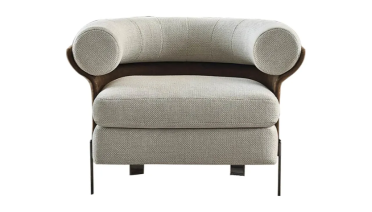 картинка Кресло Mattia by Minotti магазин INTERIOR TOP являющийся официальным дистрибьютором в России 