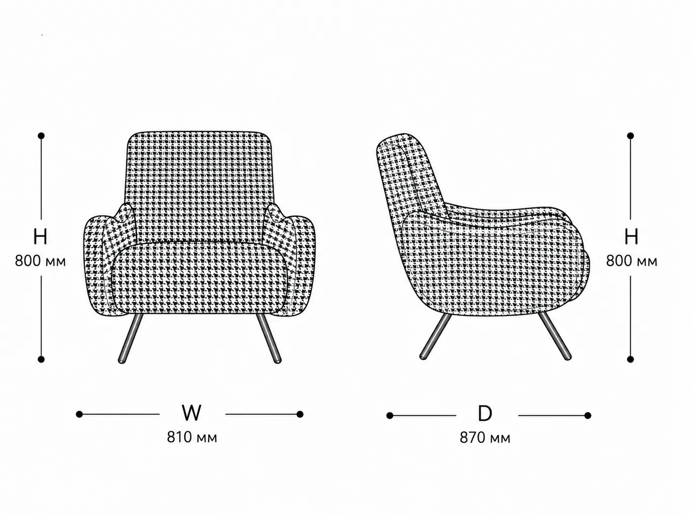 Схема сборки Кресло 720 Lady by Cassina